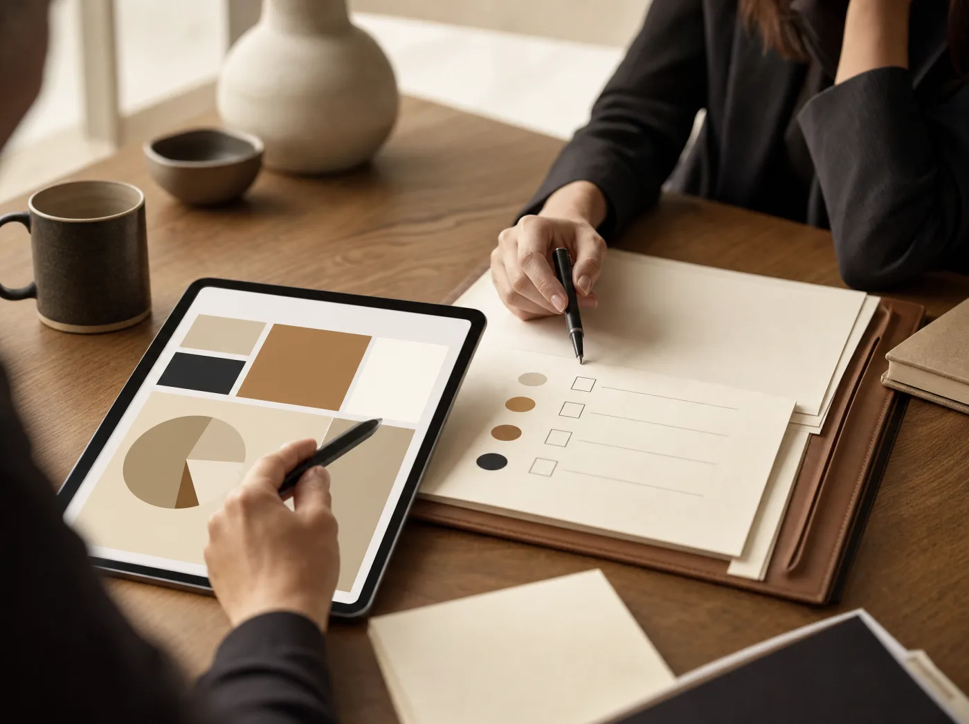 Auditoría de marketing — revisión de dashboard sobre roble