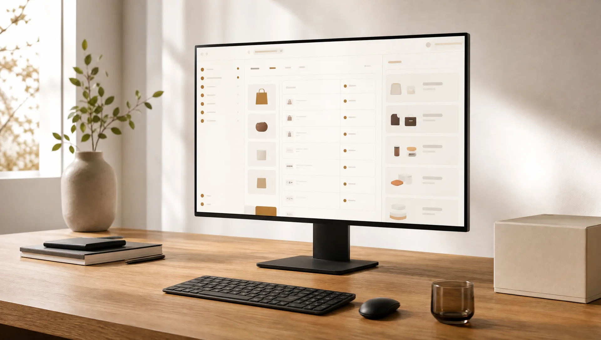 Salesforce Commerce Cloud — operación enterprise sobre mesa de roble
